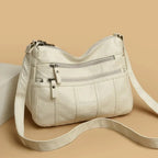 Rowan - Women's Classic Leather Shoulder Bag