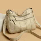 Rowan - Women's Classic Leather Shoulder Bag