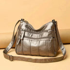 Rowan - Women's Classic Leather Shoulder Bag