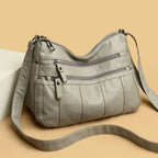 Rowan - Women's Classic Leather Shoulder Bag