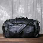 Rylan - Men's Classic Faux Leather Duffle Bag