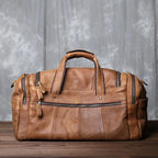Rylan - Men's Classic Faux Leather Duffle Bag
