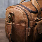 Rylan - Men's Classic Faux Leather Duffle Bag