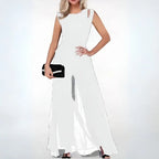 Sabine - Women's Elegant Sleeveless Jumpsuit