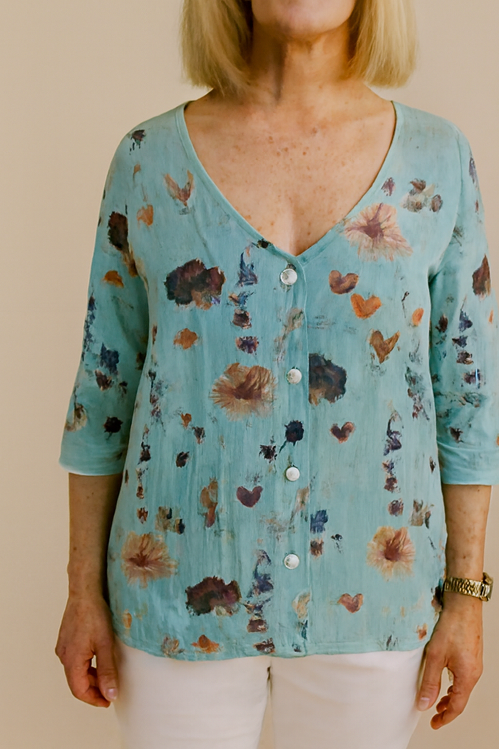 Sanne | Women's Floral Relaxed Fit Blouse