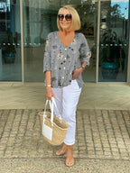 Sanne | Women's Floral Relaxed Fit Blouse