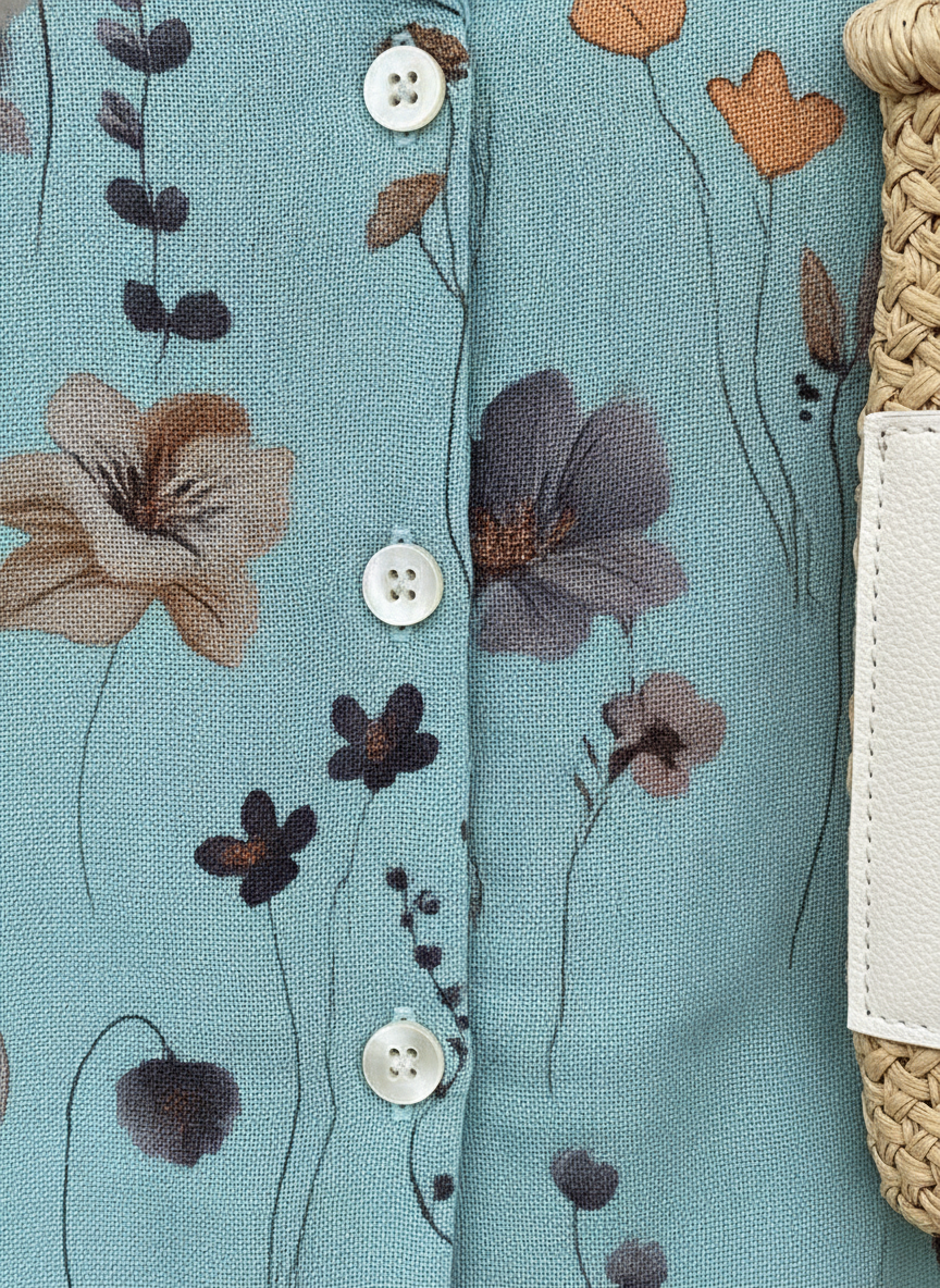 Sanne | Women's Floral Relaxed Fit Blouse