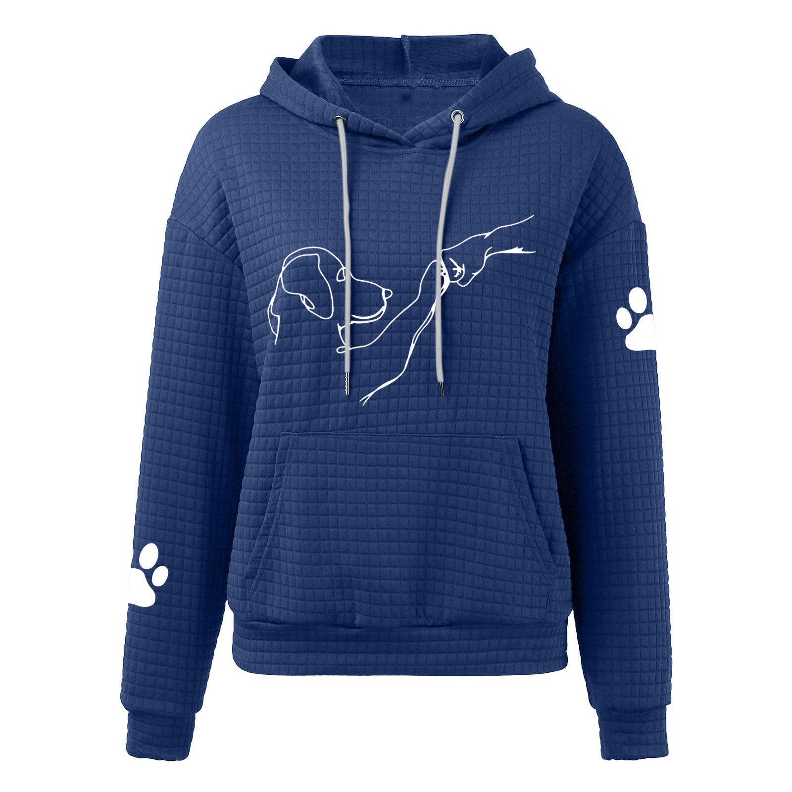 Sawyer | Women's Cozy Pet Hoodie with Paw Print Details