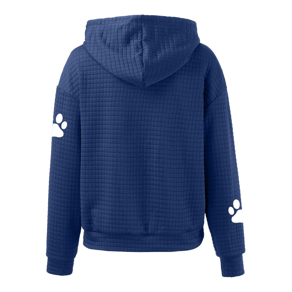 Sawyer | Women's Cozy Pet Hoodie with Paw Print Details