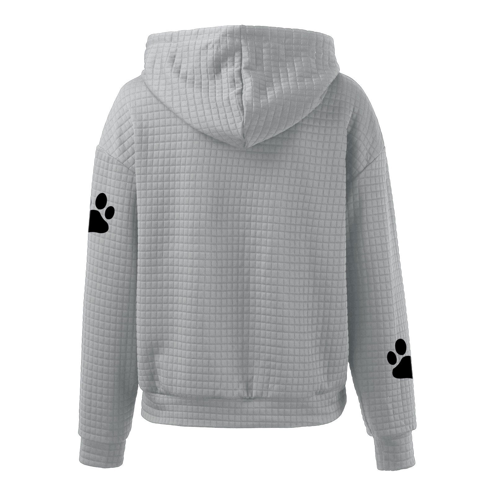 Sawyer | Women's Cozy Pet Hoodie with Paw Print Details