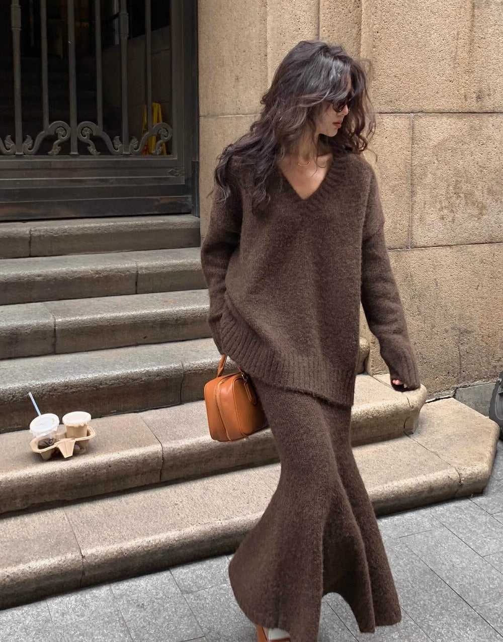 Selene - Women's Cozy Knit Sweater Set