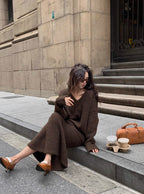 Selene - Women's Cozy Knit Sweater Set