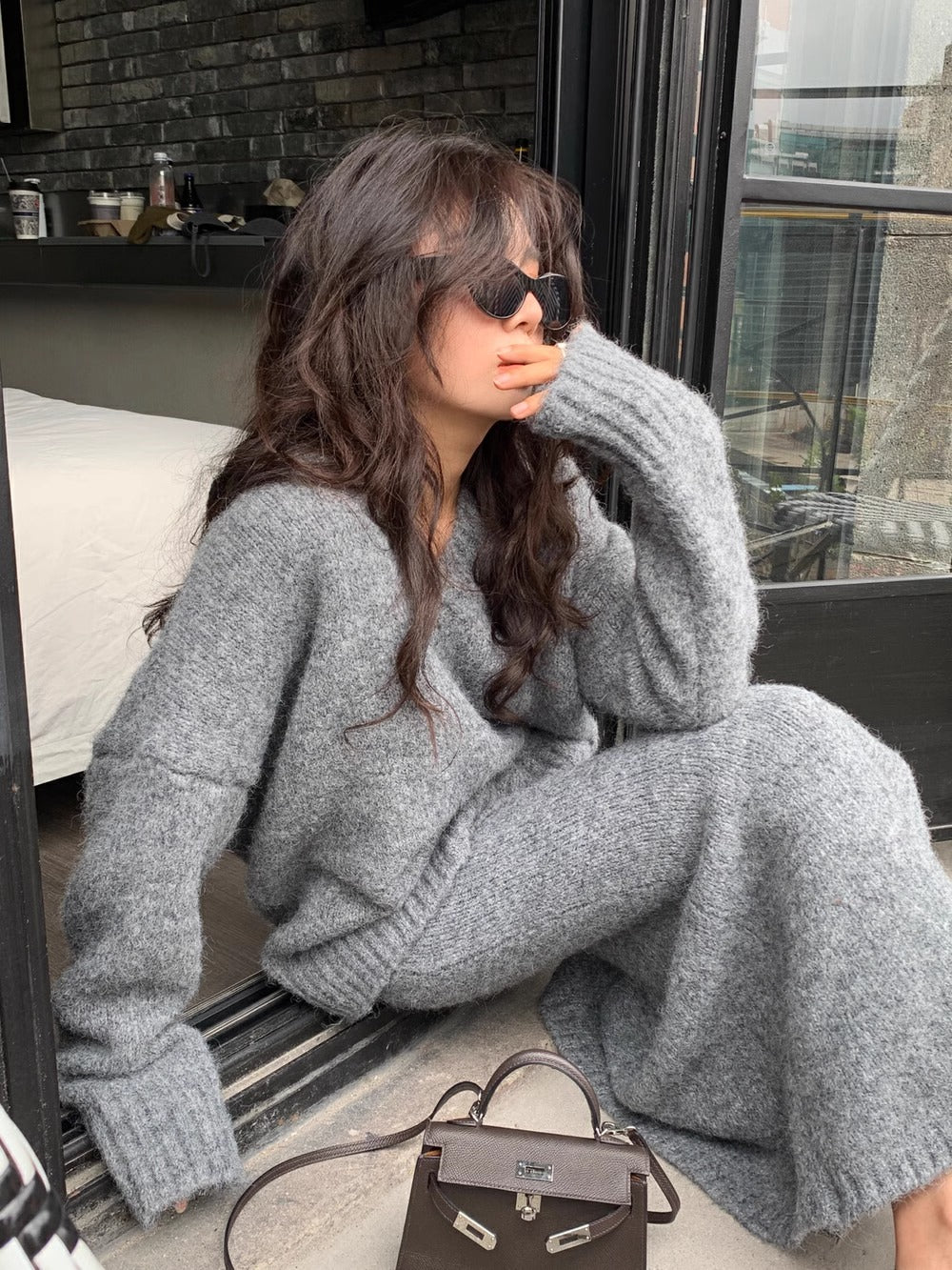 Selene - Women's Cozy Knit Sweater Set
