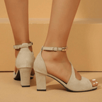 Selene - Women's Stylish Ankle Strap Heels