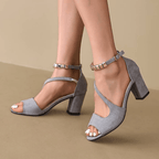 Selene - Women's Stylish Ankle Strap Heels