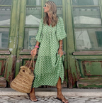 Selene | Women's Stylish Printed Maxi Dress