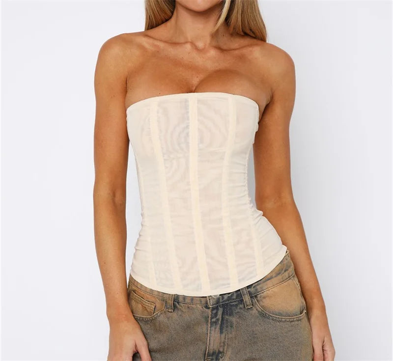 Seraphine | Women's Strapless Corset Top