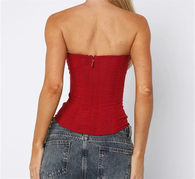 Seraphine | Women's Strapless Corset Top