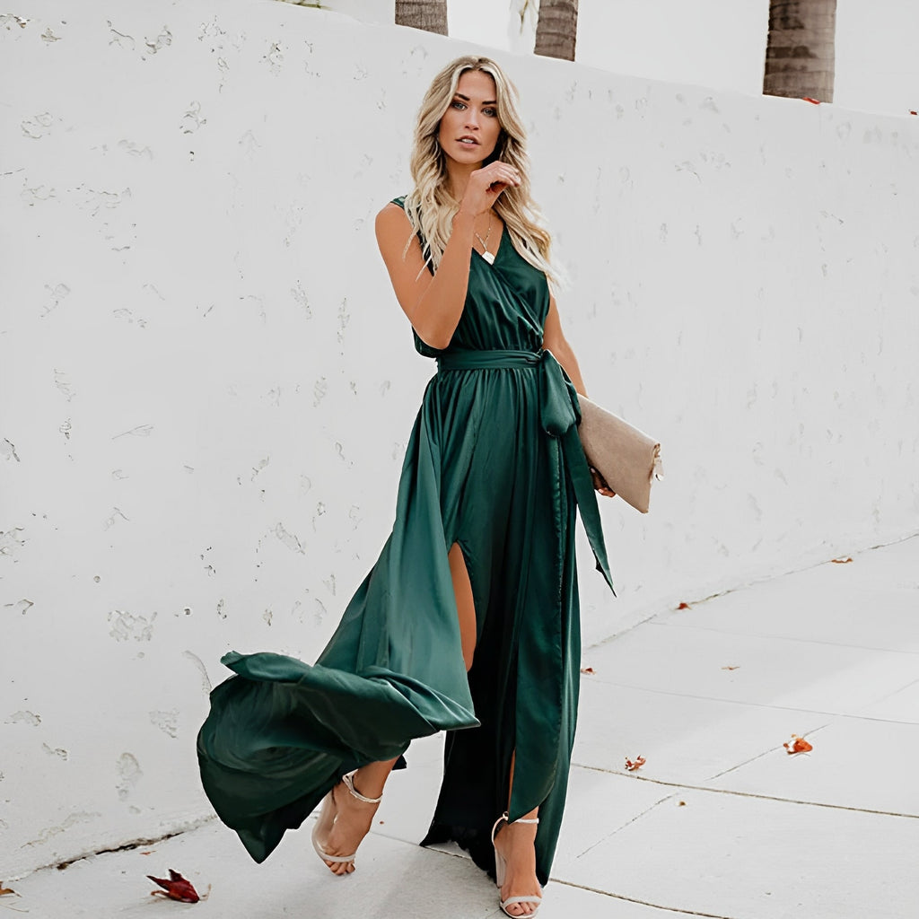 Seraphina | Women's Elegant Maxi Wedding Guest Dress