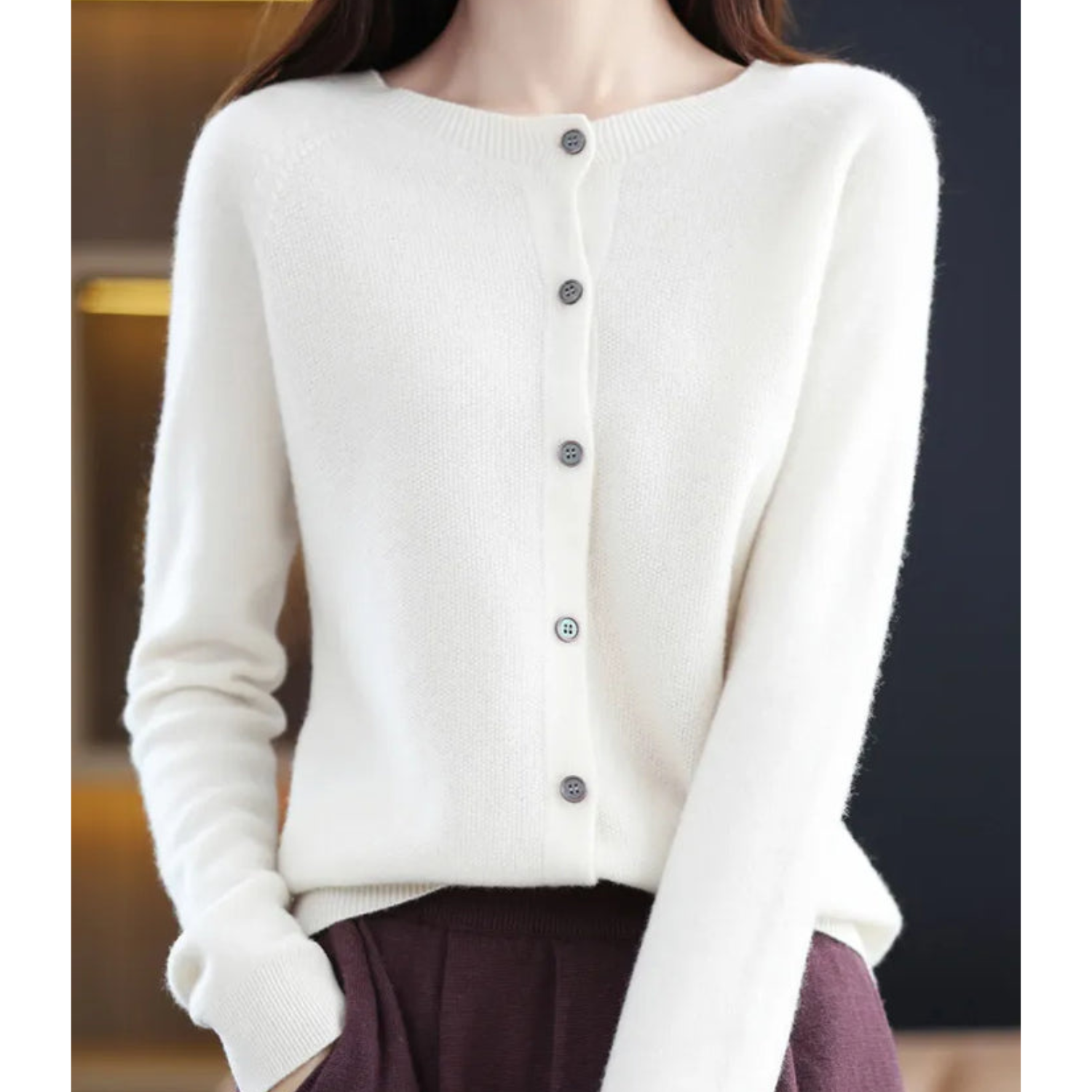 Sienna | Women's Cozy Button-Up Cardigan