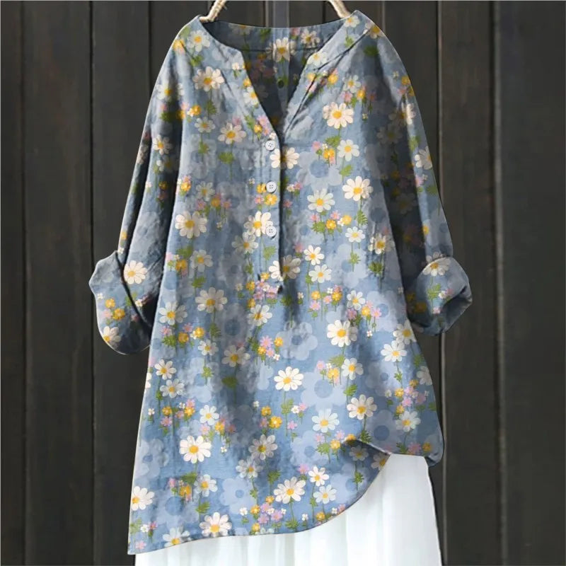 Sienna | Women's Vintage Floral Blouse