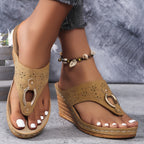 Skylar | Women's Stylish Slip On Wedge Sandals