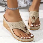 Skylar | Women's Stylish Slip On Wedge Sandals