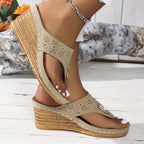 Skylar | Women's Stylish Slip On Wedge Sandals