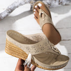 Skylar | Women's Stylish Slip On Wedge Sandals
