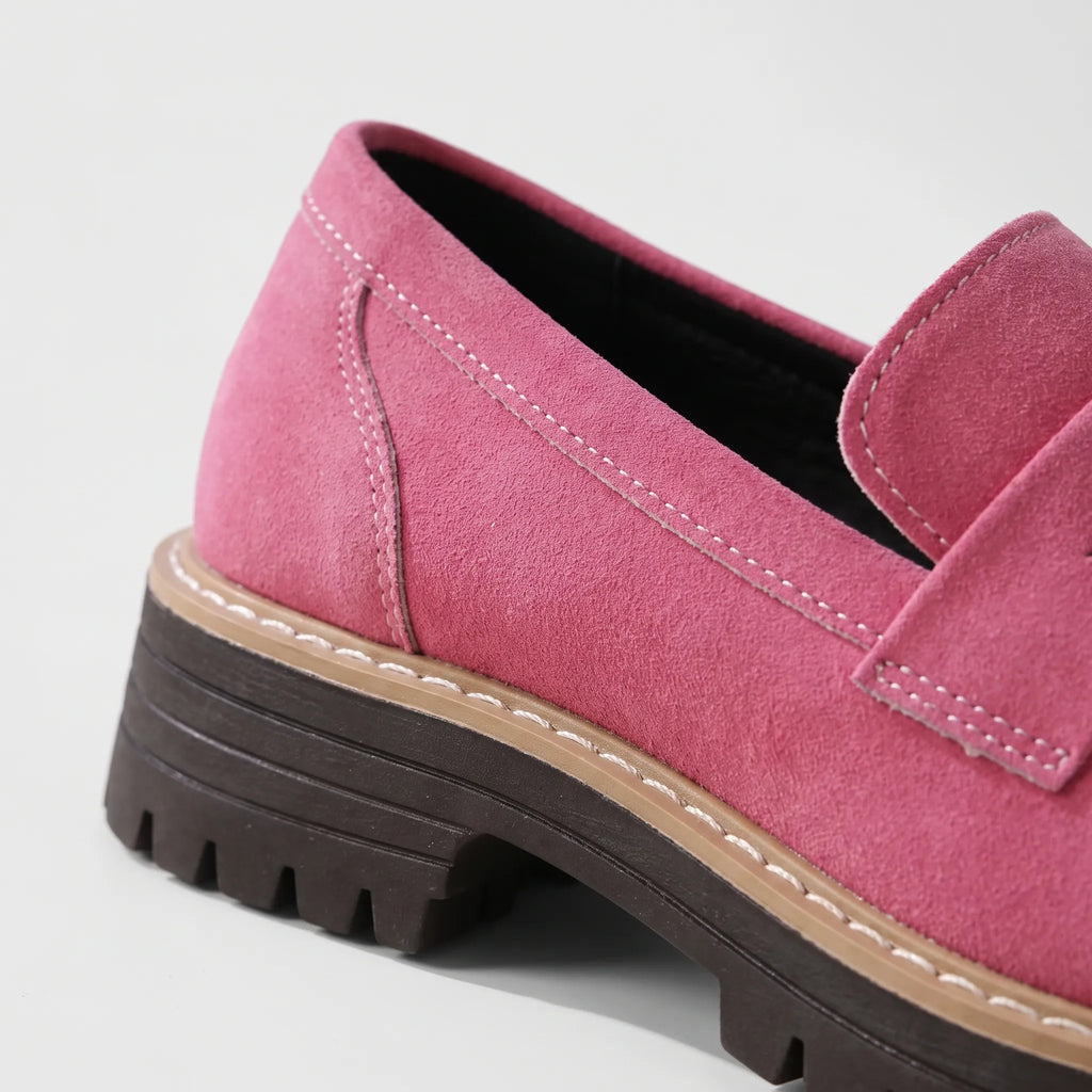 Soleva - Chunky Platform Penny Loafers