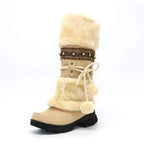 Soraya | Women's Cozy Knee High Fur Boots