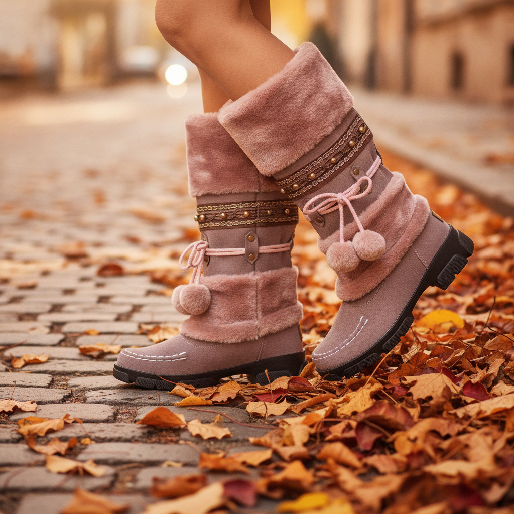 Soraya | Women's Cozy Knee High Fur Boots