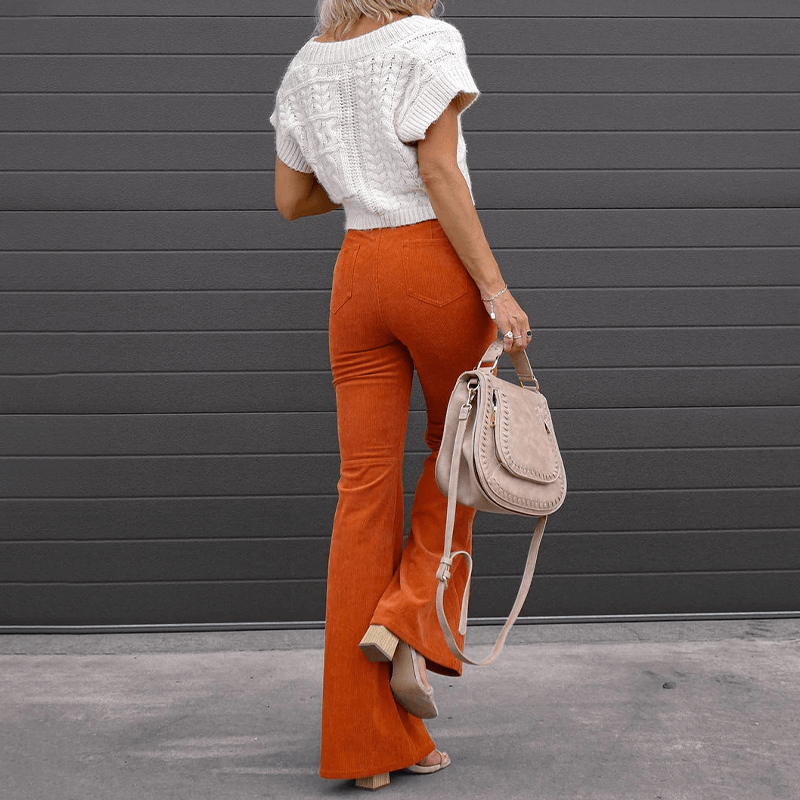 Soraya - Women's Wide Leg High-Waisted Jeans