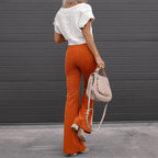 Soraya - Women's Wide Leg High-Waisted Jeans