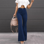 Soraya - Women's Wide Leg High-Waisted Jeans