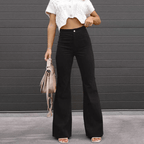Soraya - Women's Wide Leg High-Waisted Jeans