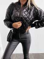 Sorrel - Women's Chic Quilted Bomber Jacket