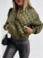 Sorrel - Women's Chic Quilted Bomber Jacket