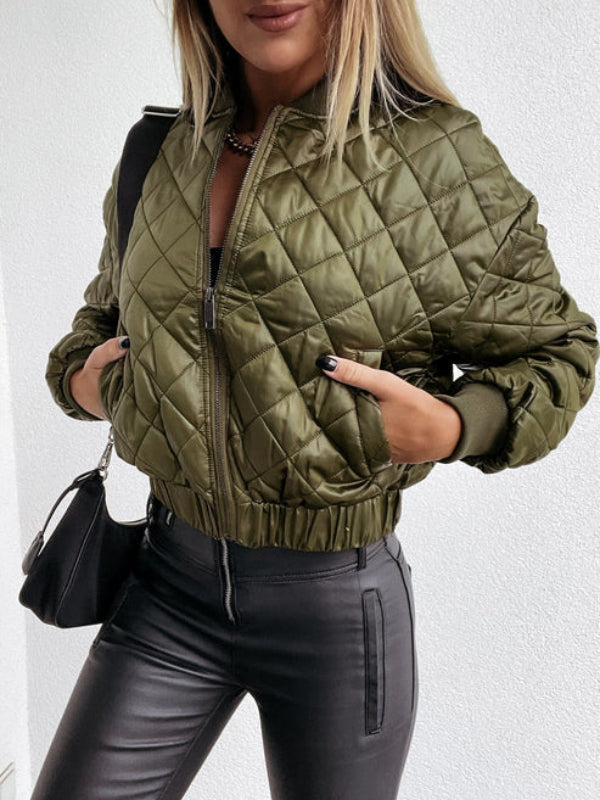 Sorrel - Women's Chic Quilted Bomber Jacket