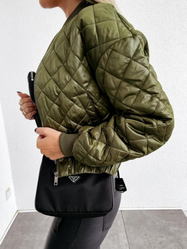 Sorrel - Women's Chic Quilted Bomber Jacket