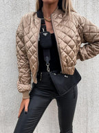 Sorrel - Women's Chic Quilted Bomber Jacket