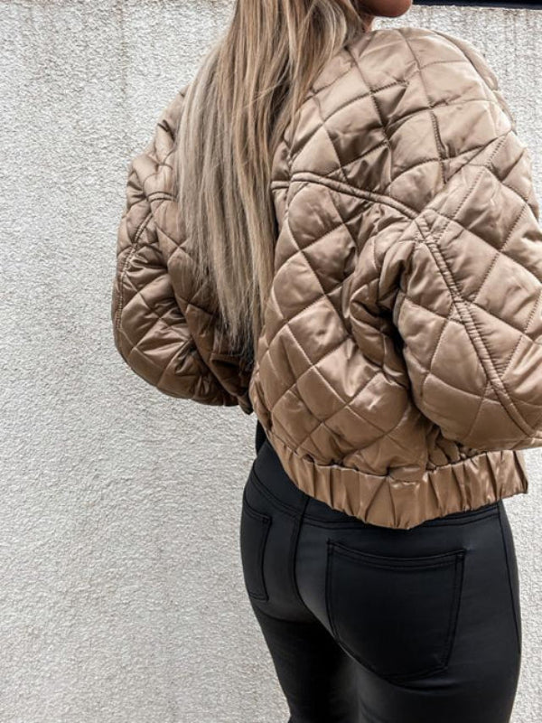 Sorrel - Women's Chic Quilted Bomber Jacket