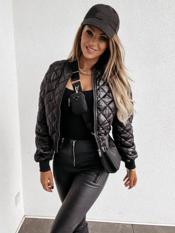 Sorrel - Women's Chic Quilted Bomber Jacket