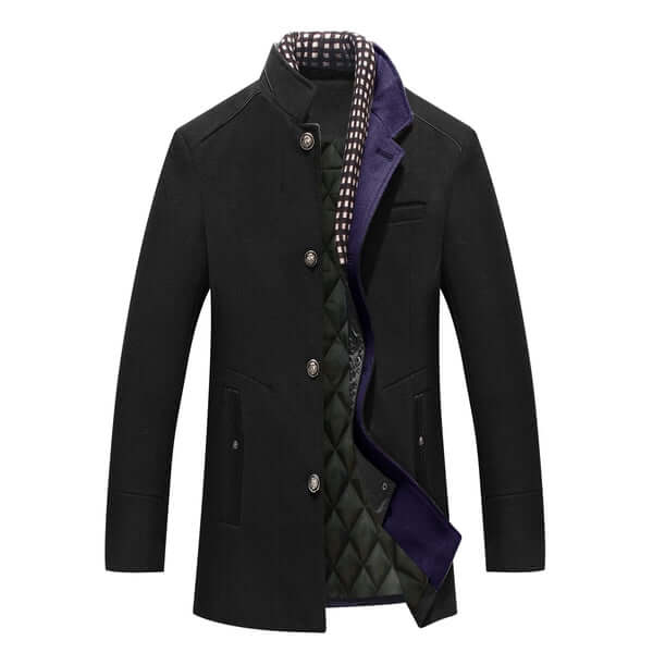 Sterling - Men's Stylish Double-Breasted Winter Coat