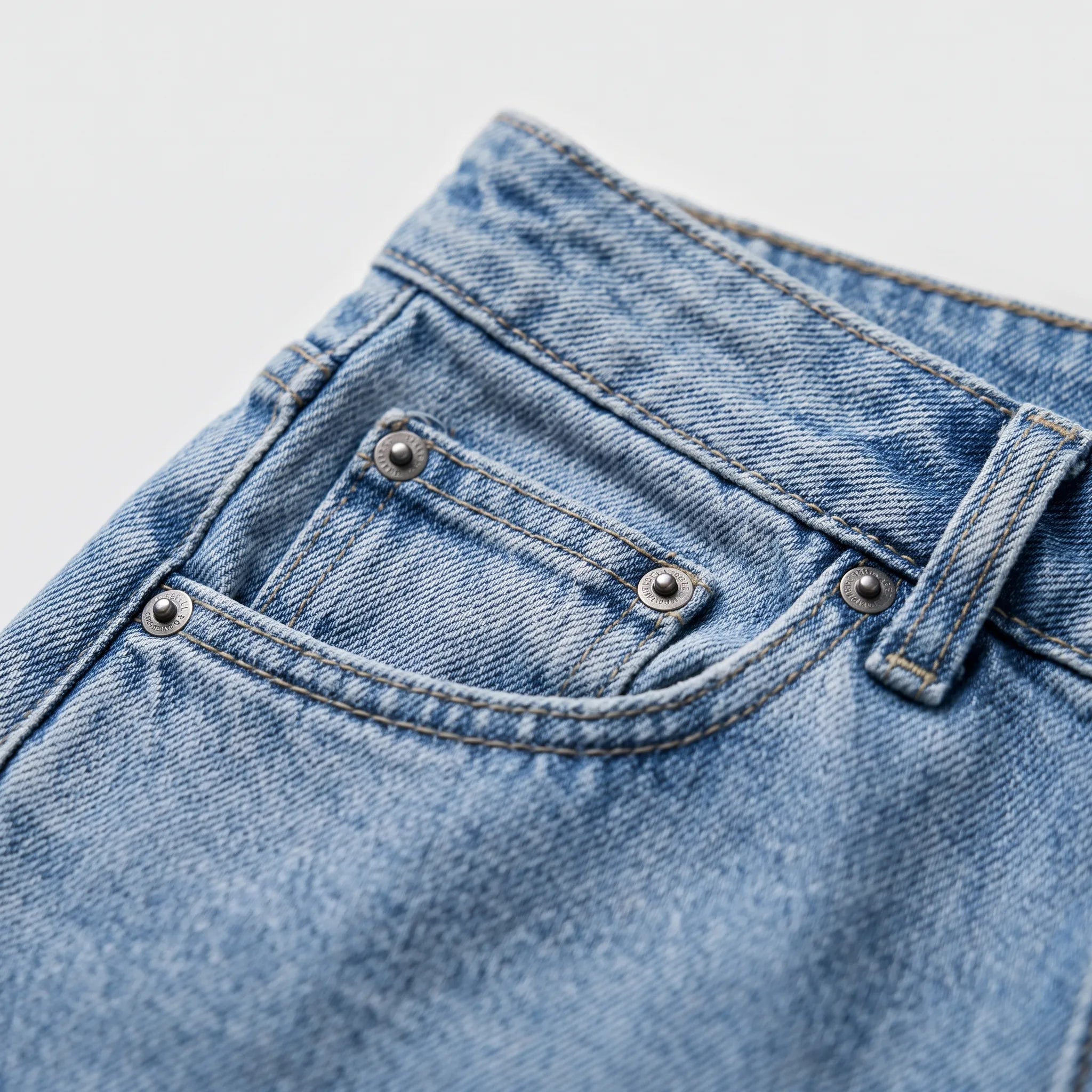 Stradia - Low Rise Straight Leg Jeans
