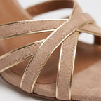 Straptia - Strappy Block Heel Sandals