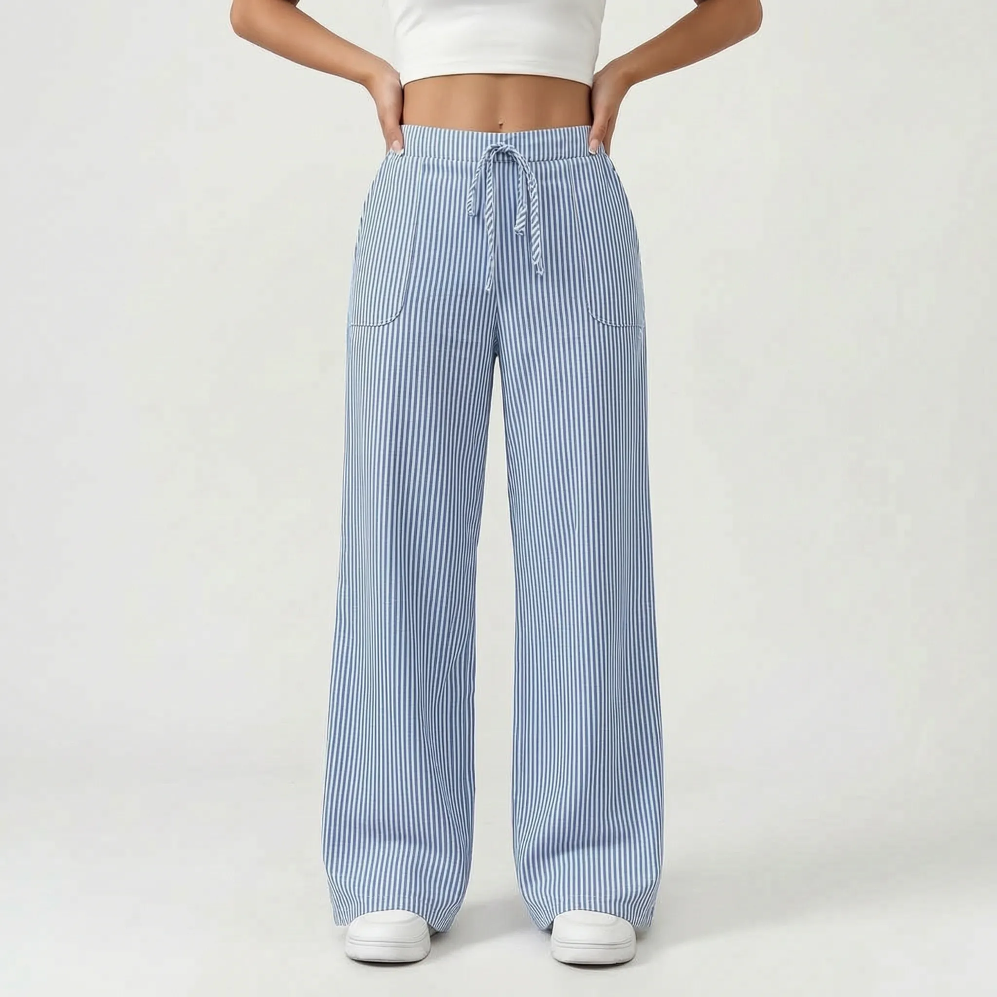 StrideLine - Ladies Wide Leg Trousers