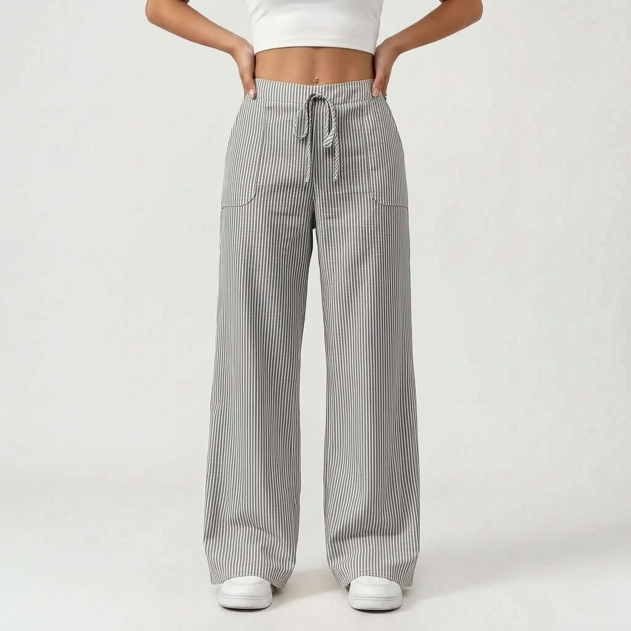 StrideLine - Ladies Wide Leg Trousers