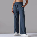 Sylvie - Women's High-Waisted Wide-Leg Sweatpants