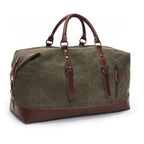 Tadhg - Men's Classic Duffle Bag with Faux Leather Accents